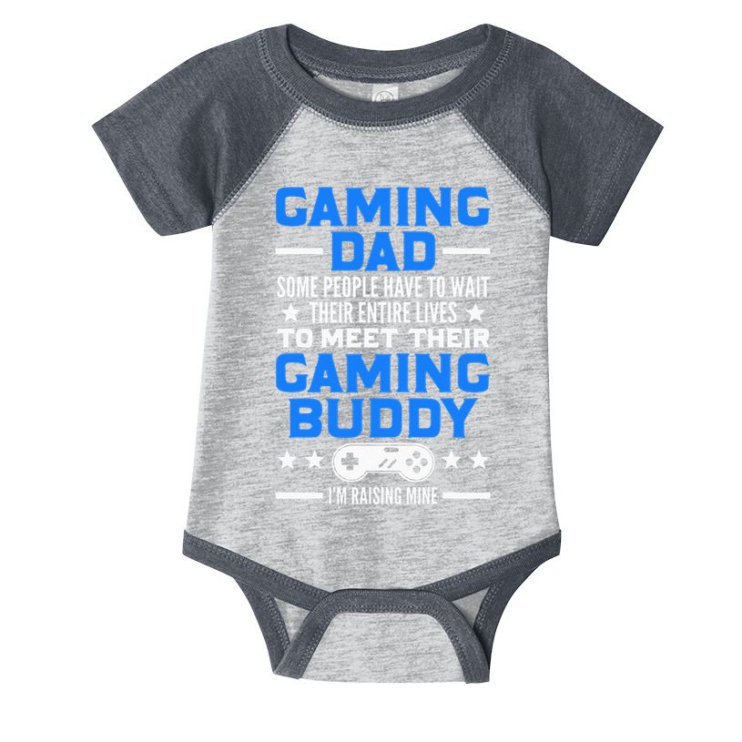 Gamer Fathers Day Gift Video Games Gaming Dad Gaming Infant Baby Jersey Bodysuit