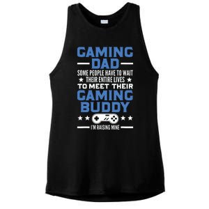 Gamer Fathers Day Gift Video Games Gaming Dad Gaming Ladies PosiCharge Tri-Blend Wicking Tank