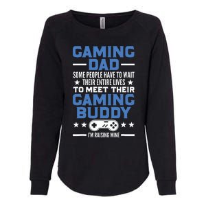 Gamer Fathers Day Gift Video Games Gaming Dad Gaming Womens California Wash Sweatshirt