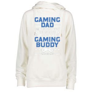 Gamer Fathers Day Gift Video Games Gaming Dad Gaming Womens Funnel Neck Pullover Hood