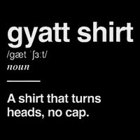 Gyatt Funny Definition Viral Meme Gen Alpha Slang Gyatt Cooling Performance Crew T-Shirt