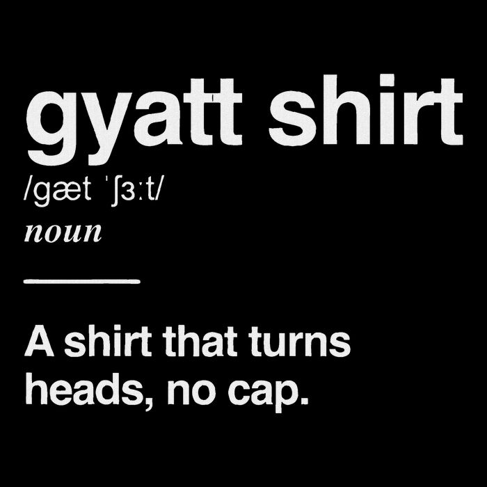Gyatt Funny Definition Viral Meme Gen Alpha Slang Gyatt Cooling Performance Crew T-Shirt