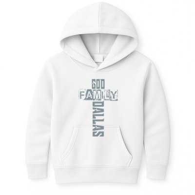 God Family Dallas Dallas Texas Lovers Kids Hoodie