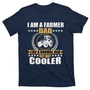 Great Farmer Dad Gift Tractor Farm Father Arable Farming Men T-Shirt