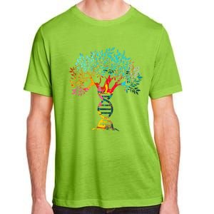 Genealogist Family DNA Lineage Researcher Genealogy Tree Adult ChromaSoft Performance T-Shirt