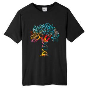 Genealogist Family DNA Lineage Researcher Genealogy Tree Tall Fusion ChromaSoft Performance T-Shirt