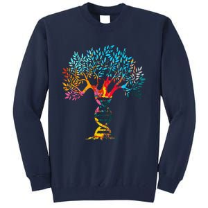 Genealogist Family DNA Lineage Researcher Genealogy Tree Tall Sweatshirt