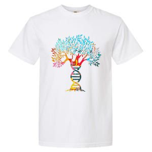 Genealogist Family DNA Lineage Researcher Genealogy Tree Garment-Dyed Heavyweight T-Shirt