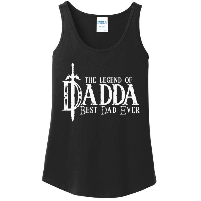 Gamer FatherS Day Dad Ladies Essential Tank