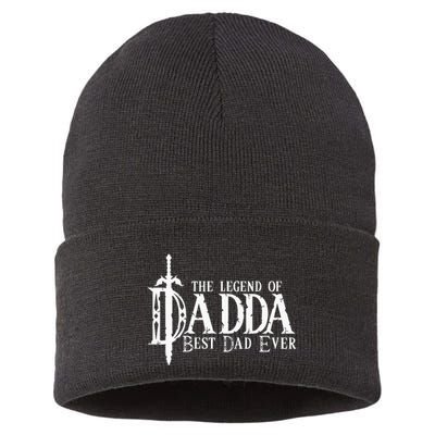 Gamer FatherS Day Dad Sustainable Knit Beanie