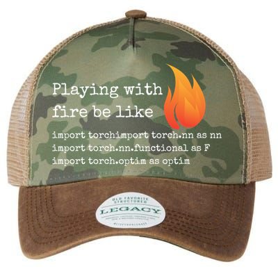 Gift For Deep Learning With Pytorch And Python Programmers Funny Gift Legacy Tie Dye Trucker Hat