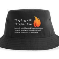 Gift For Deep Learning With Pytorch And Python Programmers Funny Gift Sustainable Bucket Hat
