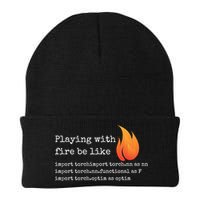 Gift For Deep Learning With Pytorch And Python Programmers Funny Gift Beanie