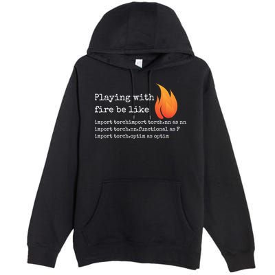 Gift For Deep Learning With Pytorch And Python Programmers Funny Gift Premium Pullover Hoodie