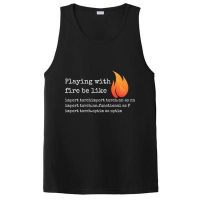 Gift For Deep Learning With Pytorch And Python Programmers Funny Gift PosiCharge Competitor Tank
