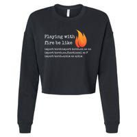 Gift For Deep Learning With Pytorch And Python Programmers Funny Gift Cropped Pullover Crew