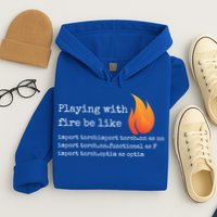 Gift For Deep Learning With Pytorch And Python Programmers Funny Gift Hoodie