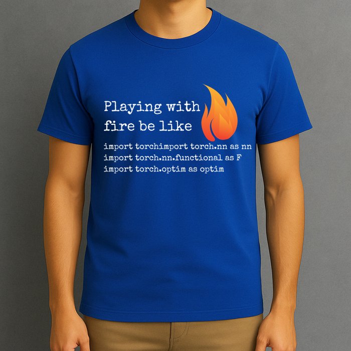 Gift For Deep Learning With Pytorch And Python Programmers Funny Gift T-Shirt