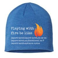 Gift For Deep Learning With Pytorch And Python Programmers Funny Gift Sustainable Beanie