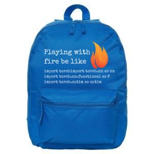 Gift For Deep Learning With Pytorch And Python Programmers Funny Gift 16 in Basic Backpack