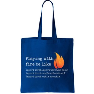 Gift For Deep Learning With Pytorch And Python Programmers Funny Gift Tote Bag