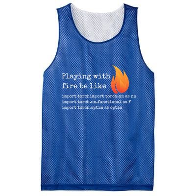 Gift For Deep Learning With Pytorch And Python Programmers Funny Gift Mesh Reversible Basketball Jersey Tank