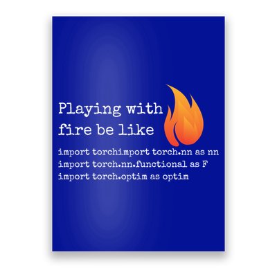 Gift For Deep Learning With Pytorch And Python Programmers Funny Gift Poster