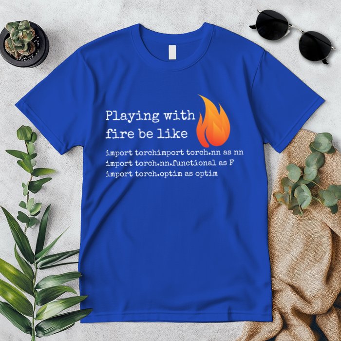 Gift For Deep Learning With Pytorch And Python Programmers Funny Gift Premium T-Shirt