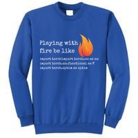 Gift For Deep Learning With Pytorch And Python Programmers Funny Gift Tall Sweatshirt