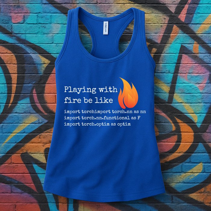 Gift For Deep Learning With Pytorch And Python Programmers Funny Gift Womens Tank Top