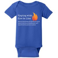 Gift For Deep Learning With Pytorch And Python Programmers Funny Gift Baby Bodysuit