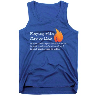 Gift For Deep Learning With Pytorch And Python Programmers Funny Gift Tank Top