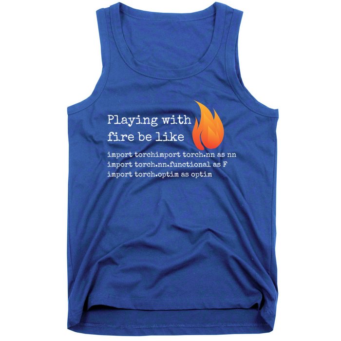 Gift For Deep Learning With Pytorch And Python Programmers Funny Gift Tank Top