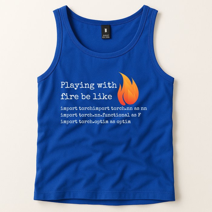Gift For Deep Learning With Pytorch And Python Programmers Funny Gift Tank Top