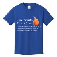 Gift For Deep Learning With Pytorch And Python Programmers Funny Gift Kids T-Shirt