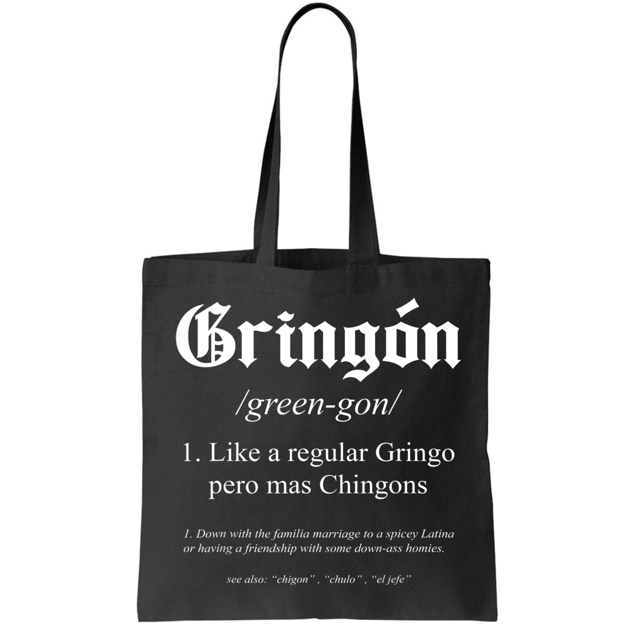 Gringón Funny Definition Bag