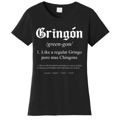 Gringón Funny Definition Women's T-Shirt