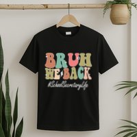 Groovy First Day Of School School Secretary Gift T-Shirt