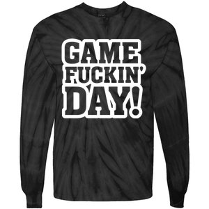 Game Fuckin Day Tie-Dye Long Sleeve Shirt