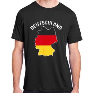 German Flag Deutschland Germany Map Adult ChromaSoft Performance T-Shirt