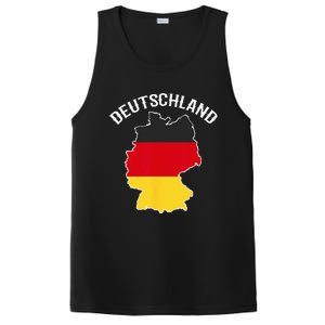 German Flag Deutschland Germany Map PosiCharge Competitor Tank