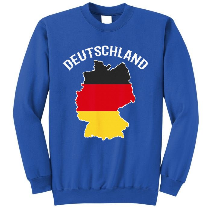 German Flag Deutschland Germany Map Sweatshirt