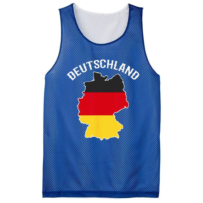 German Flag Deutschland Germany Map Mesh Reversible Basketball Jersey Tank