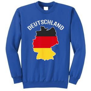 German Flag Deutschland Germany Map Tall Sweatshirt