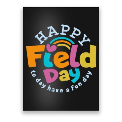 Groovy field day dismissed fun day start begins Poster