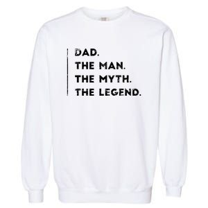 Gifts For Dad Birthday Funny From Son Daughter Cool Garment-Dyed Sweatshirt