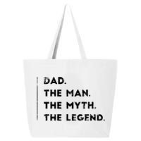 Gifts For Dad Birthday Funny From Son Daughter Cool 25L Jumbo Tote