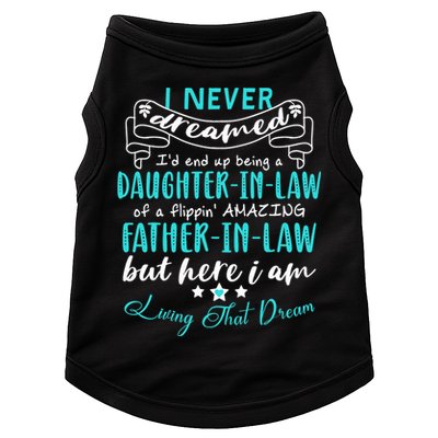 Gift For Daughter In Law From Amazing Father In Law Funny Doggie Tank