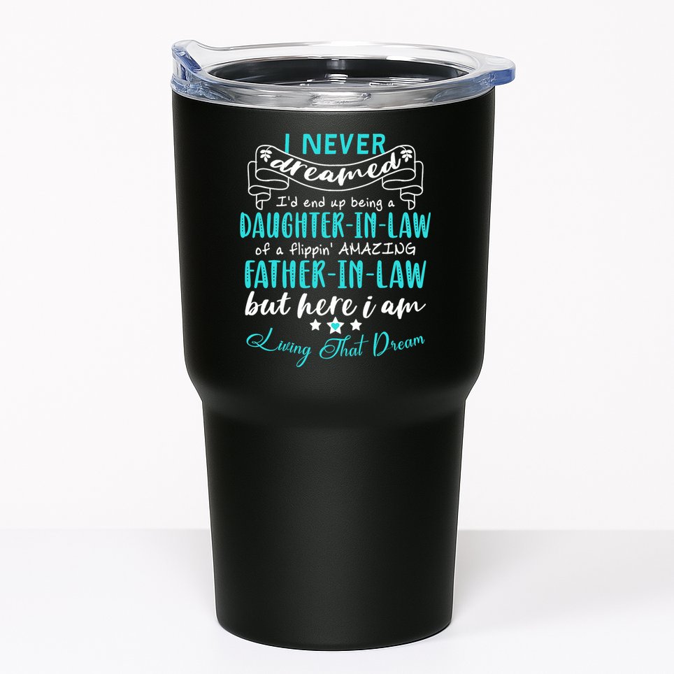 Gift For Daughter In Law From Amazing Father In Law Funny Tumbler