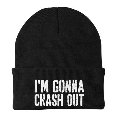Grunge Funny Dank Meme IM Gonna Crash Out Beanie